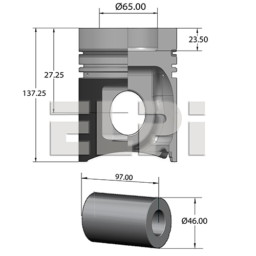 Piston LP181 3025 STD ELPI